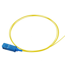 Fast delivery 0.9mm 1 meter SX SM 9/125 SC UPC fiber optic pigtail factory price